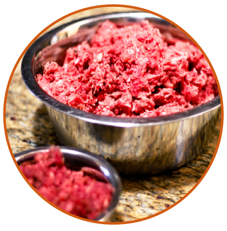 Raw Meat Pet Food - Prepared Dinner